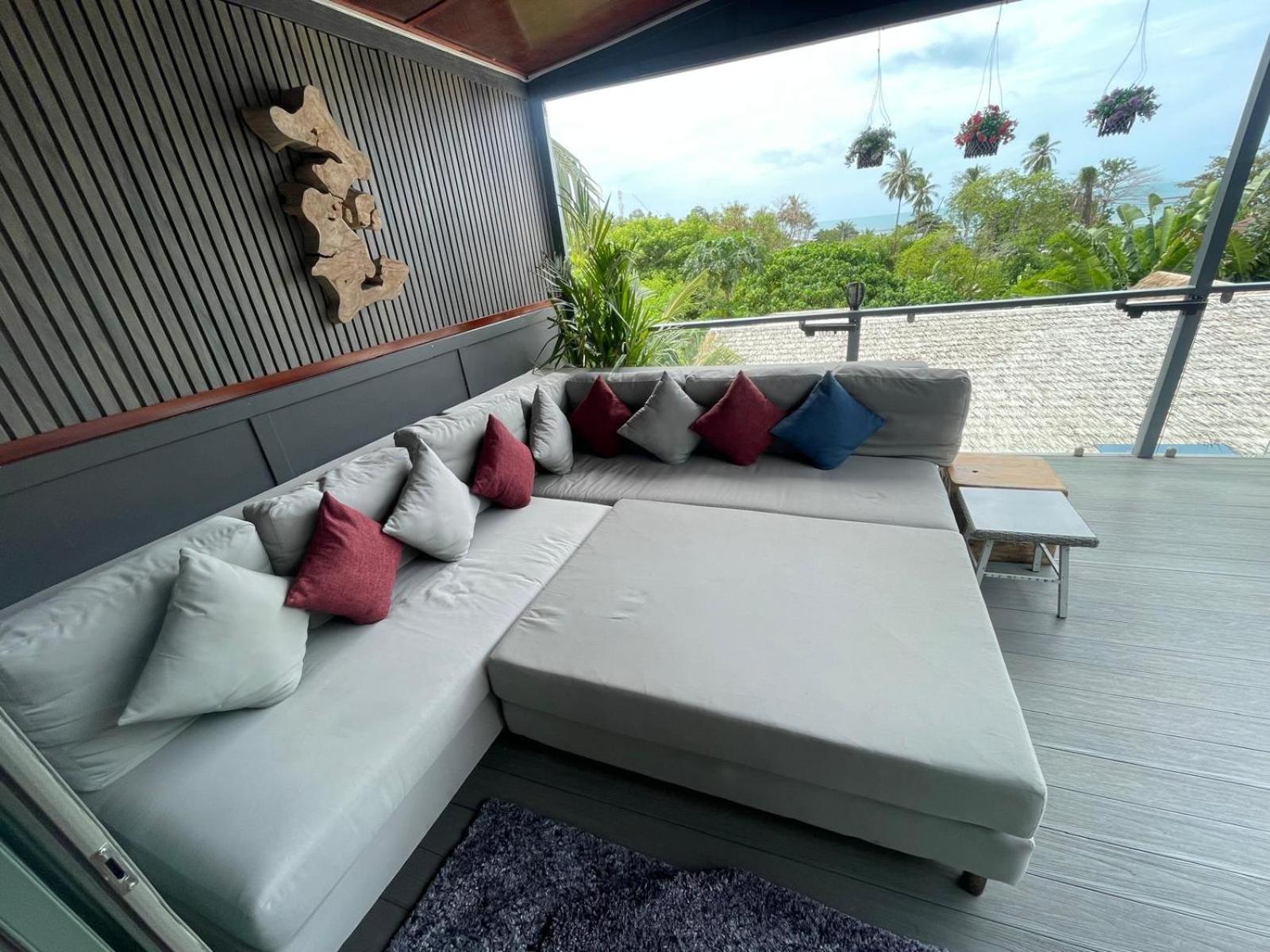 Stunning Villa With Ocean Views And Free Car Lamaj-part Kültér fotó