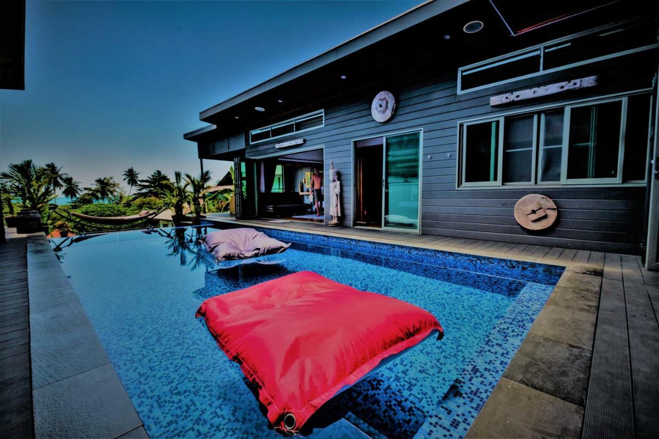 Stunning Villa With Ocean Views And Free Car Lamaj-part Kültér fotó