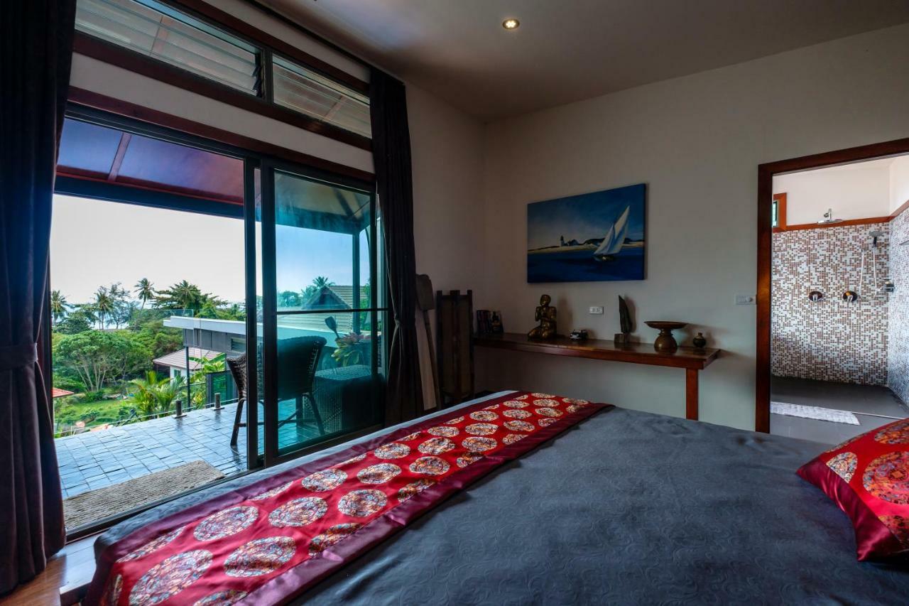Stunning Villa With Ocean Views And Free Car Lamaj-part Kültér fotó