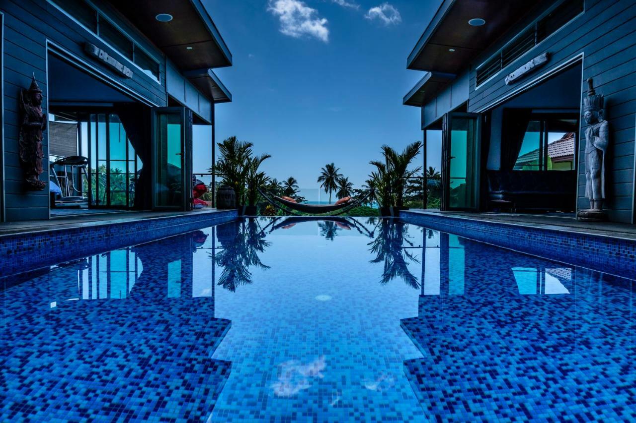 Stunning Villa With Ocean Views And Free Car Lamaj-part Kültér fotó